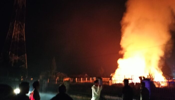 Kantor BKPSDM Paniai Ludes Terbakar, Kabid Humas Polda Papua: Polisi sedang Menyelidiki Penyebab Kebakaran
