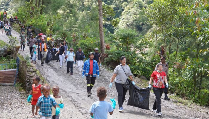 Wujudkan Kampung Waa Banti Bersi dan Sehat, PT Freeport Edukasikan Masyarakat jaga Lingkungan