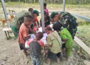 Wujudkan Anak Bangsa yang Cerdas di tempat Penugasan, Ksatria Buaya Putih cerdaskan anak Papua