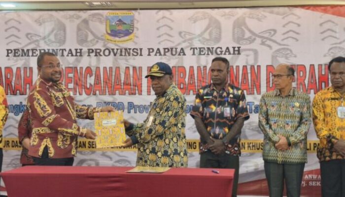 LENSA FOTO:  KEGIATAN PENUTUPAN  MUSRENBANG  PROVINSI PAPUA TENGAH TAHUN 2024