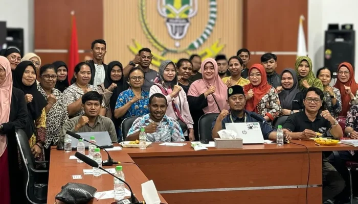 Matangkan Tarian Kolosal Pembukaan MTQ XXX Se-Papua, Panpel Gelar Rakor Dengan Para Guru Pembina