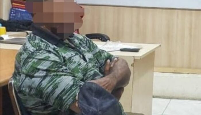 Satgas ODC berhasil menangkap Seorang ASN, Tersangka Baru Kasus Senjata Api di Jayapura
