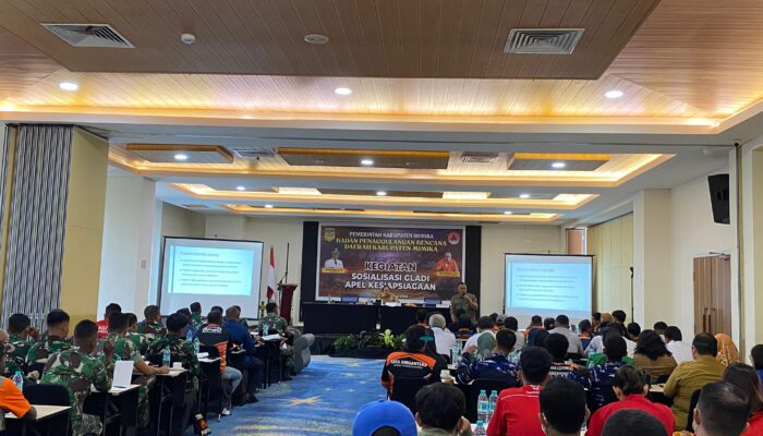 Optimalisasi Mitigasi Bencana, BPBD Kabupaten Mimika Gelar Gladi Menghadapi Bencana Libatkan OPD Lintas Sektor