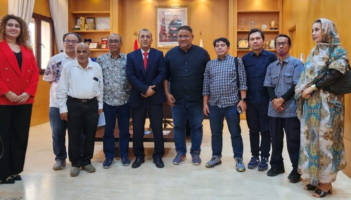 Ketum JMSI Pimpin Delegasi Wartawan kunjungan ke Maroko