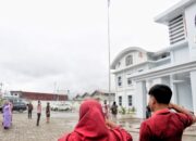 Peringati HUT Kemerdekaan RI ke 79, KPU Mimika gelar Upacara di Halaman Kantor