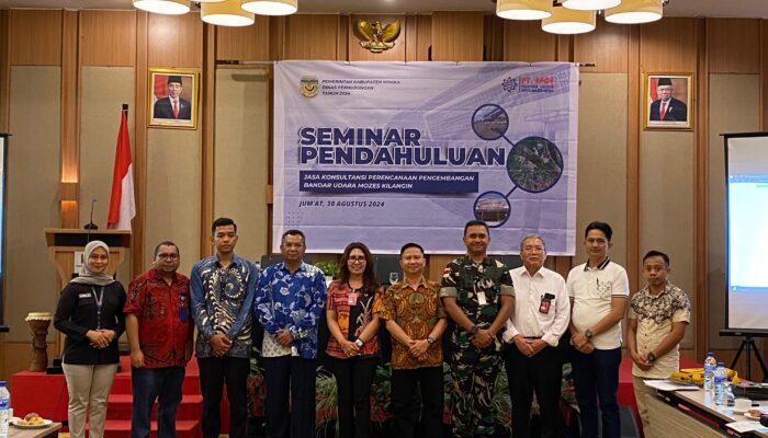 Dishub Mimika Gandeng Stakeholder gelar Seminar Pendahuluan Jasa Konsultasi Perencanaan Pembangunan Bandar Udara Mozes Kilangin 