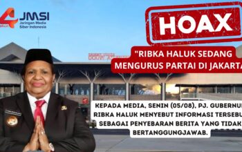 Hoaks: Beredar Isu Pencalonnan Pj Gubernur Ribka Haluk