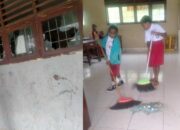 SD Negeri XXII di Utikini Baru Diduga Dirusak Oknum Pemuda, Pertius Wenda minta Polisi segera menangkap Aktornya