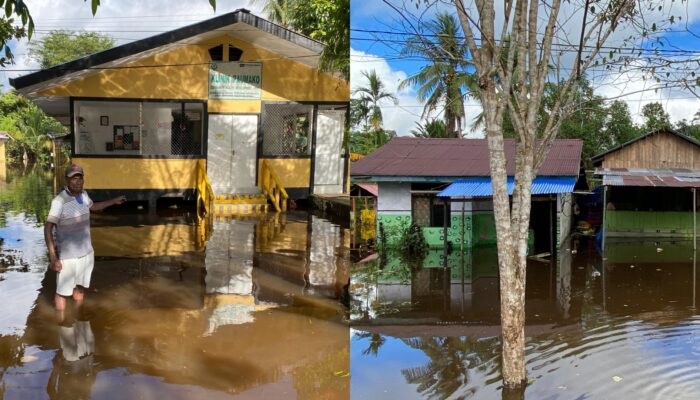 Faskes dan Puluhan Rumah Terendam Banjir di Kampung Cendrawasih Pomako, Warga minta Pihak Terkait  Cari Solusi