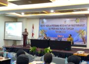 Dinas Kesehatan Provinsi Tengah Gelar Rapat Kerja Perdana Kesehatan Masyarakat Se-Provinsi Papua Tengah Tahun 2024