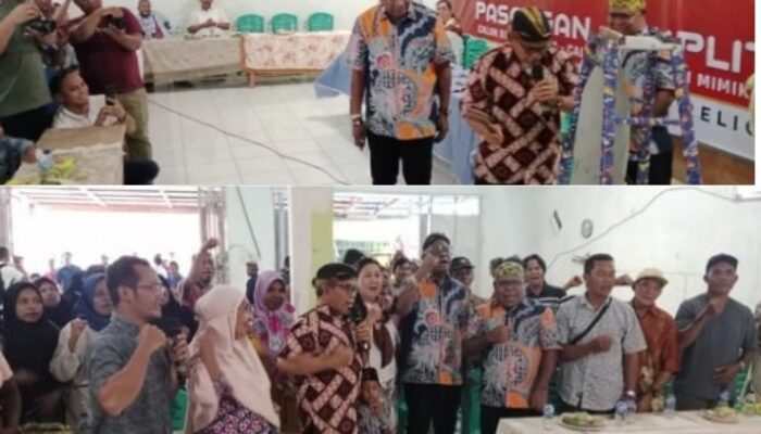 Kandidat Kuat!, Jhon Rettob dan Emanuel Kemong Resmikan Posko Sedulur SP 1 For JOEL, H. Baharoni: JR-EK Pasangan  Komplit