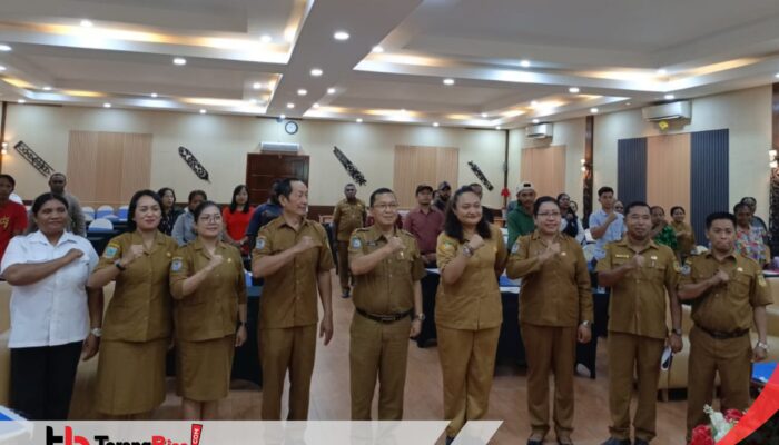 Disnak Gelar Sosialisasi Penanganan Pasca ASF di Mimika Bagi Peternak 
