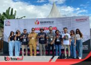 Konvoi Launching Pengawasan Pilkada Bawaslu Mimika Sukses!, Diikuti JMSI Papua Tengah dan Kabupaten Mimika