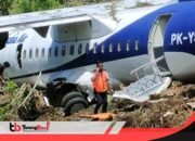 Ditumpangi Istri Pj Gubernur Papua, Pesawat Trigana Tergelincir di Kabupaten Kepulauan Yapen, Semua Penumpang Selamat