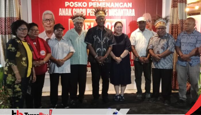 Resmikan Posko Pemenangan Anak Cucu Perintis Labeko, ACP : Kami Ada Dibelakangmu Membangun Mimika