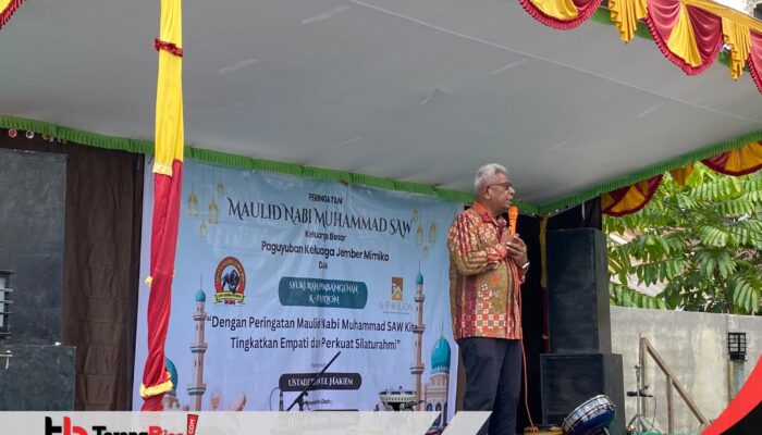 Hadiri Peringatan Maulid Nabi Muhammad di PKJM, Ini Pesan Bapak Toleransi Mimika