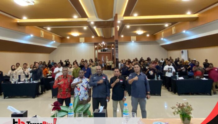 Kolaborasi bersama PKD, Bawaslu Gelar Bimtek kepada Pandis dan PKD Se-Kabupaten Mimika