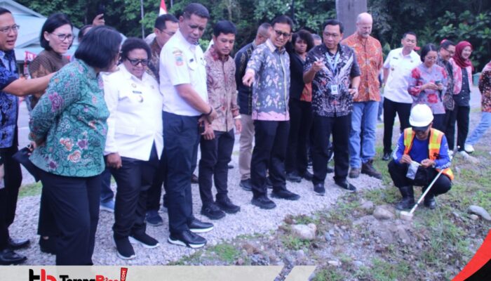 Pj Gubernur Ribka Haluk dampingi Menkes Budi Gunadi Sadikin Kunjungi Malcon