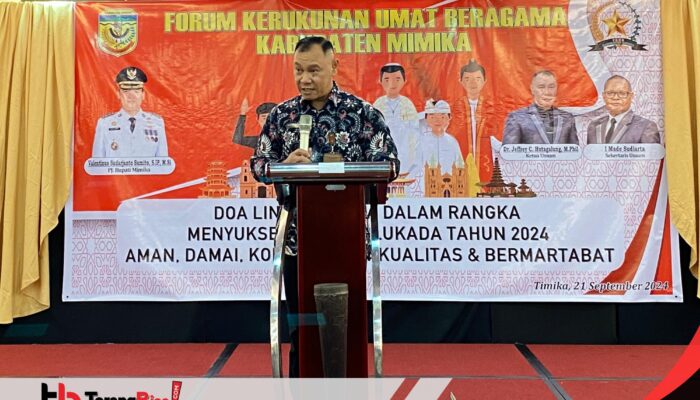 Wujudkan Pilkada Damai, FKUB Mimika gelar Doa Lintas Agama