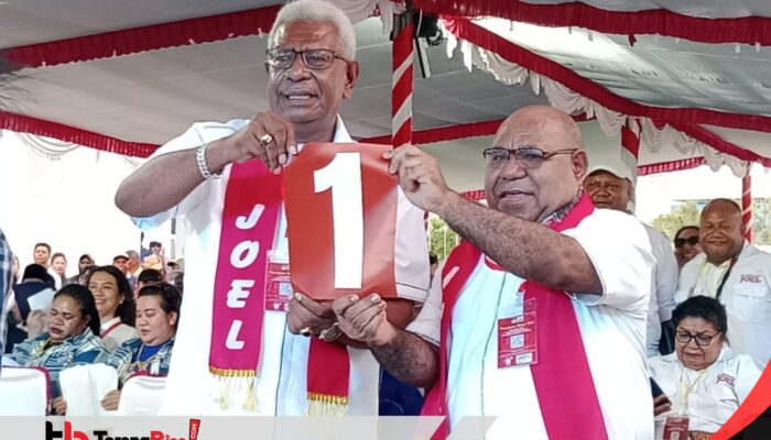 Dapat Nomor Urut 1, JOEL: Sesuai Harapan Kami