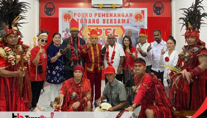 Posko Pemenangan Torang Bersama JOEL Diresmikan, Ketua Tim: Pemimpin Semua Golongan