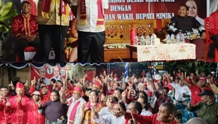 Keluarga Besar Ohoi Waur Mimika Taruh Harapan Bersama JOEL