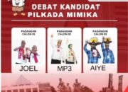 Tanggal 21 Oktober KPU Mimika Gelar Debat Perdana, Kedua di Jakarta