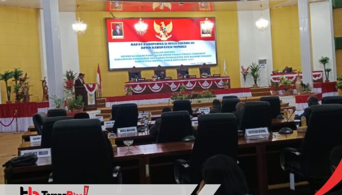 Pandangan Umum Fraksi-fraksi, Dewan Soroti Pembangunan Sekolah SMPN7, dan Penyelesaian Tapal Batas Wilayah Mimika dan Kabupaten Tetangga