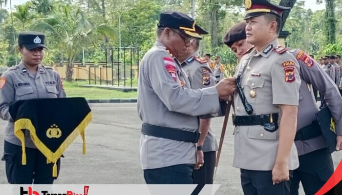 Sertijab Kasat Resnarkoba Mimika, AKP Andi Basuki Rahmat Siap Perkuat Strategi Pemberantasan Narkoba