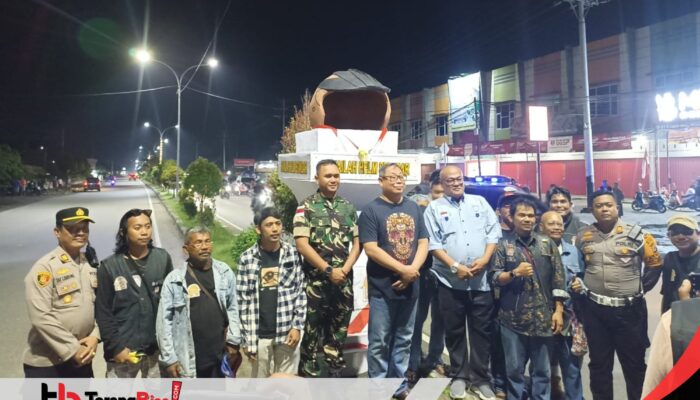 Tugu Helm Kovac Timika, Ikon Baru Keselamatan Berkendara Diresmikan Wakapolda Papua