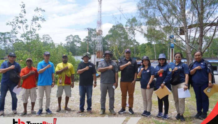 KPU Monitoring 6 titik TPS di Poumako