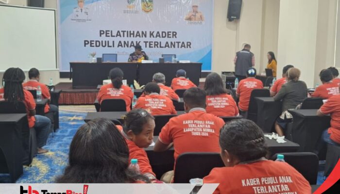 219 Anak Terlantar di Mimika Baru, Kwamki Narama dan Wania bakal Dibina 40 Kader