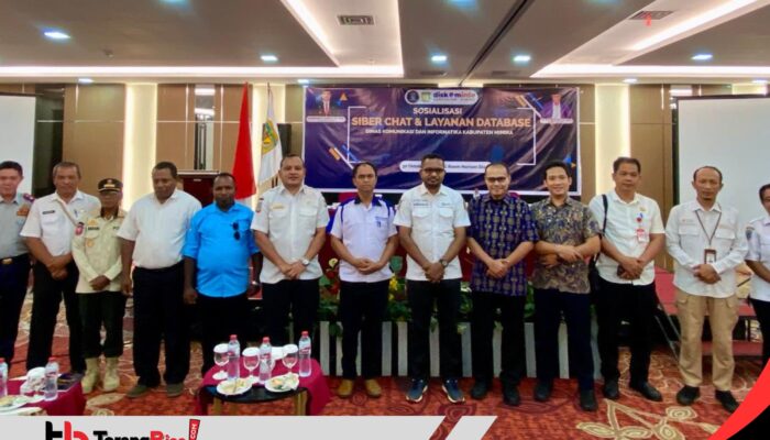 Diskominfo Mimika Sosialisasikan Sumber Chat dan Layanan Database