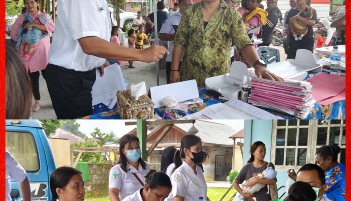 Kunjungi Sejumlah Posyandu di Wilayah Kota, Reynold Ubra : Tenaga Kesehatan Itu Suatu Kemuliaan Ketika Bisa Menolong Orang