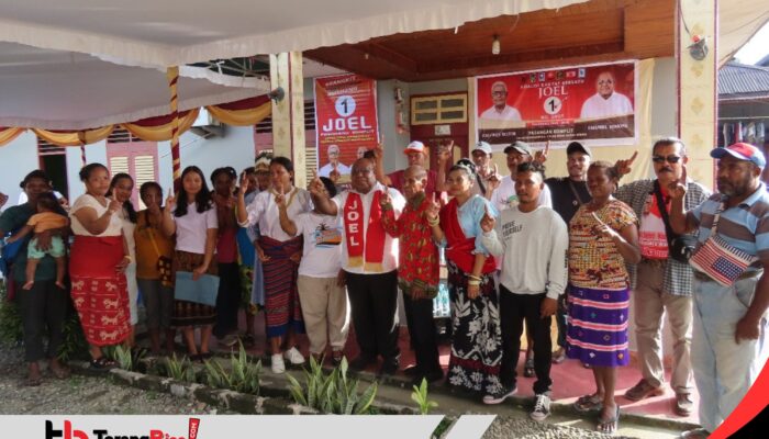 Sambangi Posko Bhineka Tunggal Ika, Marthinus Amsamsyum: Kita Dukung Pemimpin yang Pro Rakyat Jelata