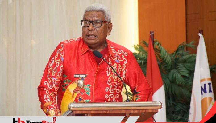 Jadi Pembicara di Nation Building Conference 2024 bersama Tokoh Nasional, Johannes Rettob: Bentuk Upaya Mitigasi Perubahan Iklim, Kesetaraan Gender dan Keberagaman Budaya.