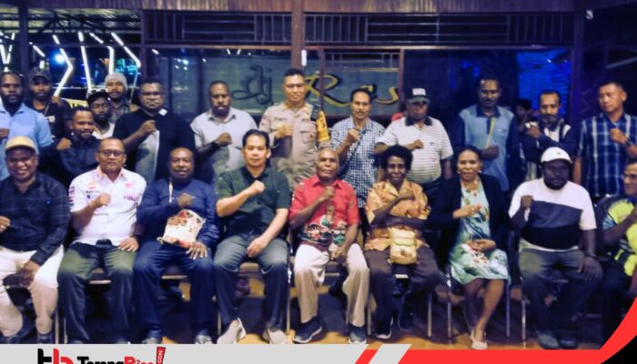 Polres Mimika Gelar Pertemuan Dengan Tokoh-Tokoh di Mimika Bahas Isu Transmigrasi dan Kamtibmas Jelang Pemungutan Suara