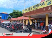 Unik dan Tegas, Satlantas Polres Mimika Gelar Sidang di Tempat, 78 Kendaraan Terjaring Razia!