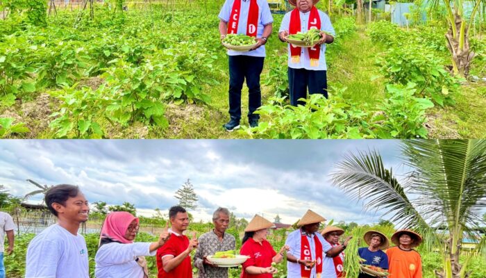 Petani di SP 1 Komitmen Menangkan JOEL, Johannes Rettob : Petani Menjadi Salah Satu Program Prioritas Kami