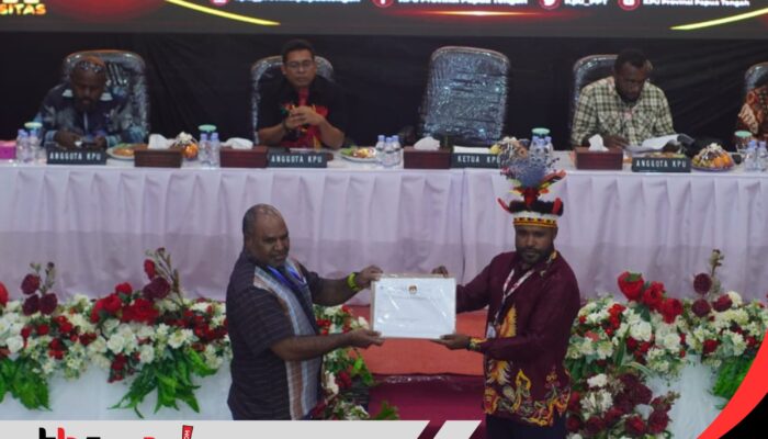 Selesaikan Rekapitulasi Hingga Tingkat Provinsi, KPU Mimika Ucapkan Terimakasih