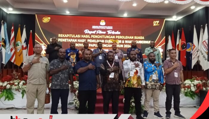 Pleno Tingkat Provinsi, Ini Jumlah Suara Pilgub dari Kabupaten Puncak