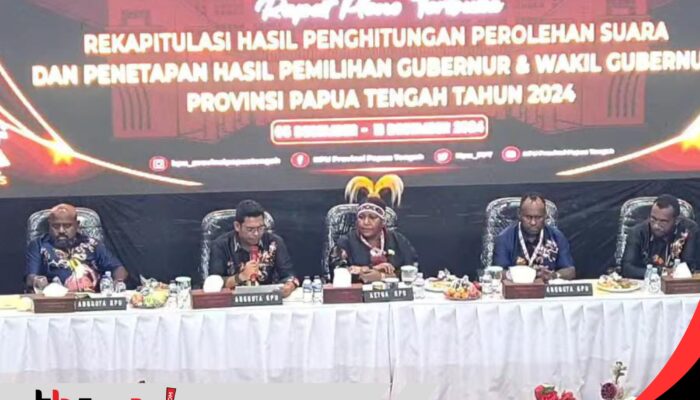 Meki-Denias Unggul di Pilgub Papua Tengah 2024