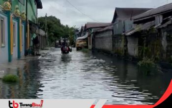 Warga Jalan Patimura Jalur 1 Keluhkan Genangan Air Tak Kunjung Surut