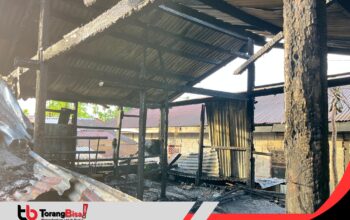 Enam Petakan di Jalan Bhayangkara Timika Hangus Terbakar, Kerugian Capai Puluhan Juta