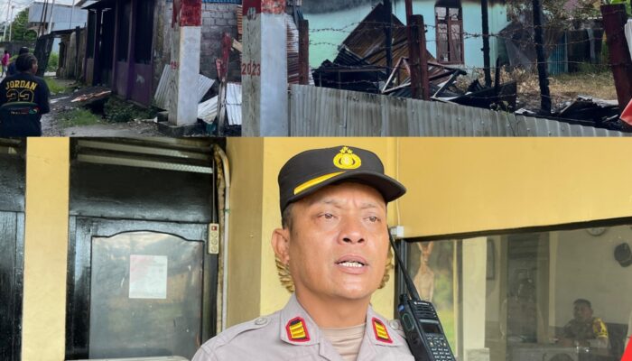 Pos PEKA dan Rumah Warga Terbakar Setelah Kericuhan Antar Kelompok