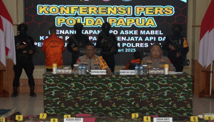 Disertir Polres Yalimo Aske Mabel Ditangkap Satgas Ops Damai Cartenz 2025