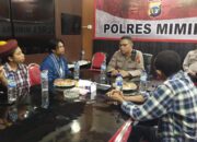 Binmas Polres Mimika Pertemuan Dengan Beberapa Organisasi Kepemudaan, Bahas Kamtibmas, Isu Hoax dan Program MBG