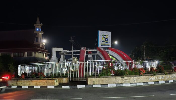 Kabel Dicuri, Lampu di Bundaran SP2 Mati, Kadis PUPR Mimika Akan Lapor Polisi