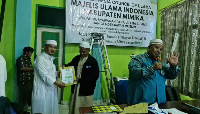 MUI Kabupaten Mimika Perkuat Akurasi Arah Kiblat Dan Dorong Pendaftaran Resmi Seluruh Masjid