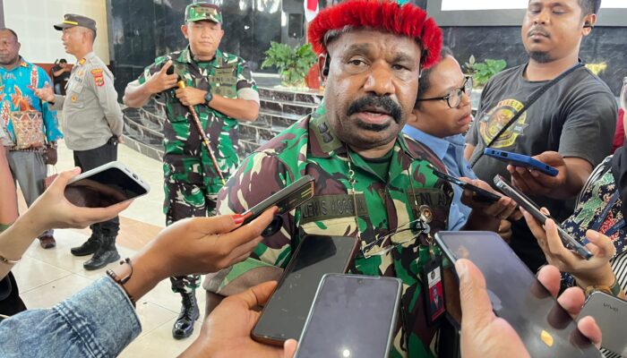 Sebar Hoaks Soal MBG, Letkol Lenis Kogoya: Saya Yang Akan Cari Dan Tangkap Hidup-Hidup